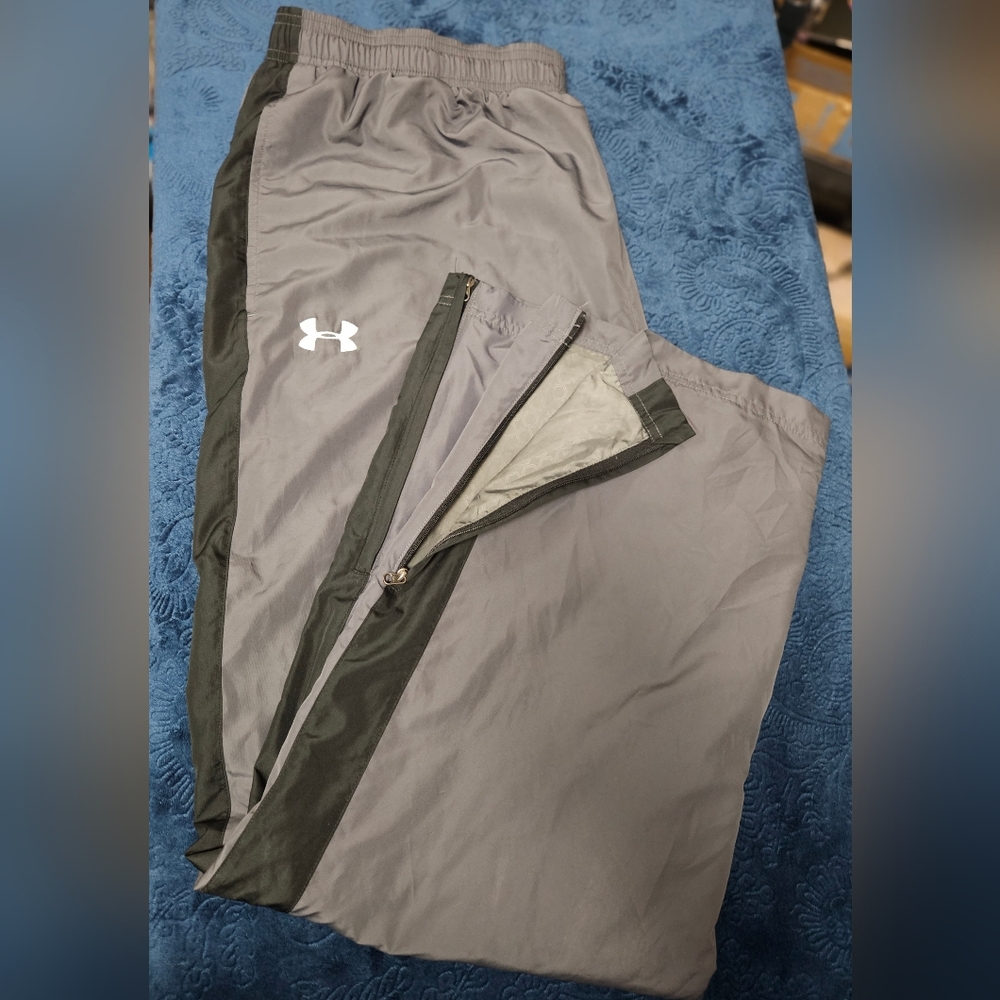 Under Armour Gray and Black Men's Pants